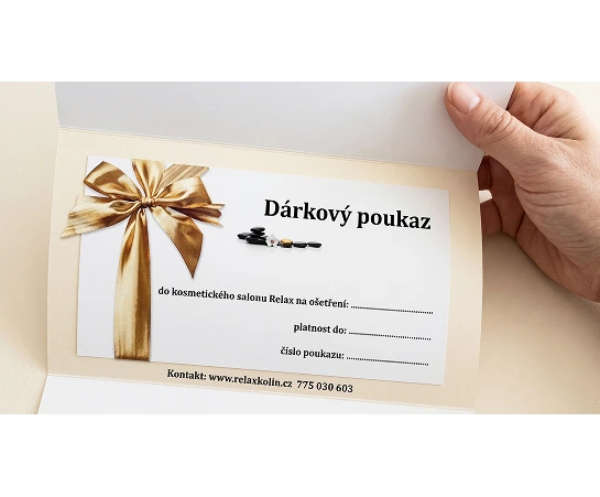 Dárkový voucher Salon Relax